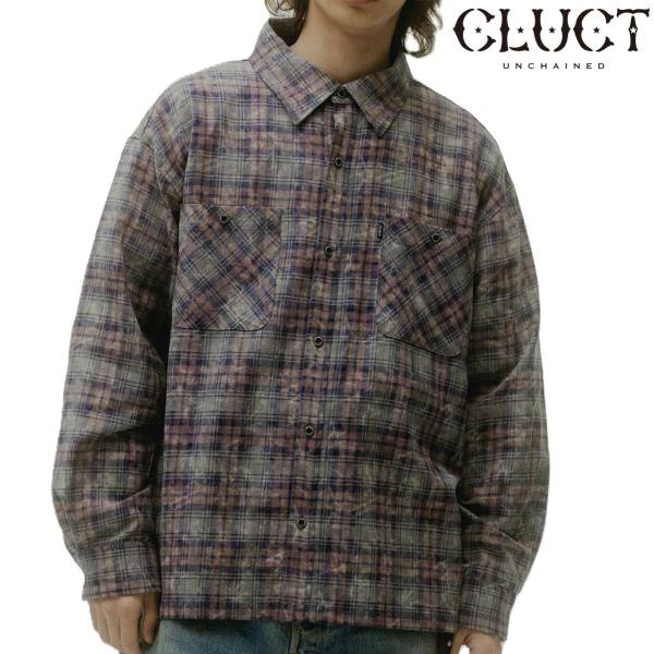 CLUCT クラクト メンズ 長袖シャツ RIALTO チェックシャツ 05249 正規品 予約