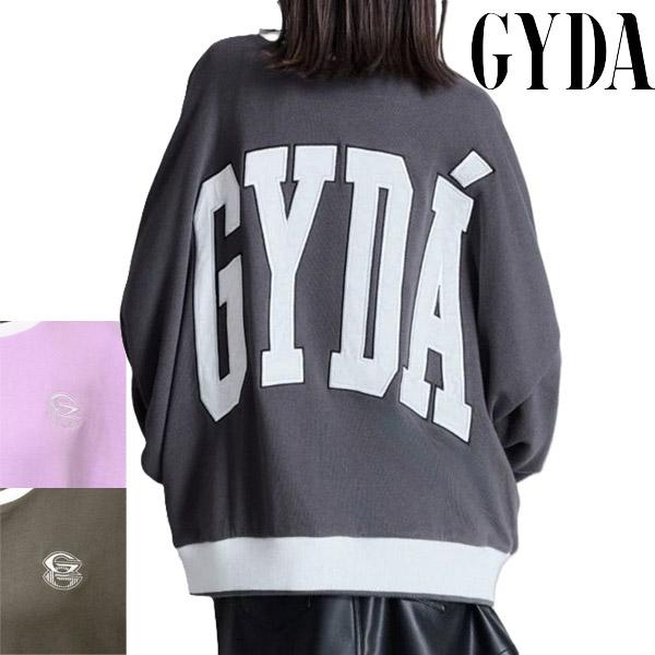 ジェイダ GYDA GYDA BICOLOR スウェットトップス トレーナー サイドポケット ゆった...