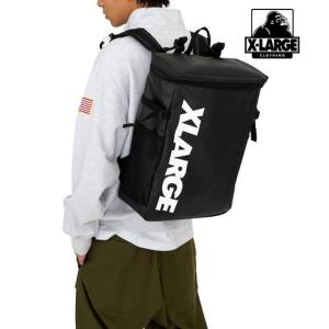 エクストララージ XLARGE BOX STYLE BACKPACK ボックス スタイル バックパッ...