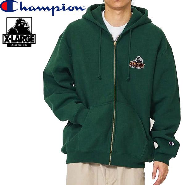 エクストララージ XLARGE × Champion REVERSE WEAVE FULL-ZIP ...