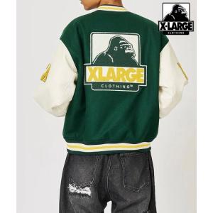 エクストララージ XLARGE OG LOGO VARSITY JACKET オージー スタジャン ...