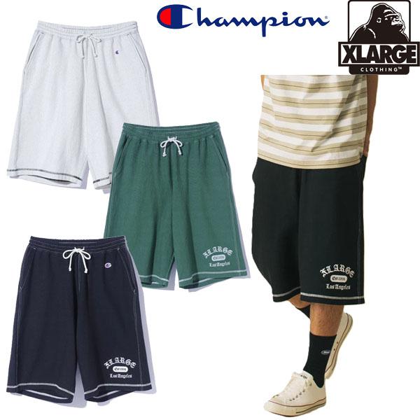 エクストララージ XLARGE × Champion REVERSE WEAVE STICHED S...