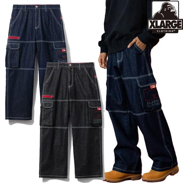 エクストララージ XLARGE DENIM CARGO PANTS デニム カーゴ パンツ ボトム ...