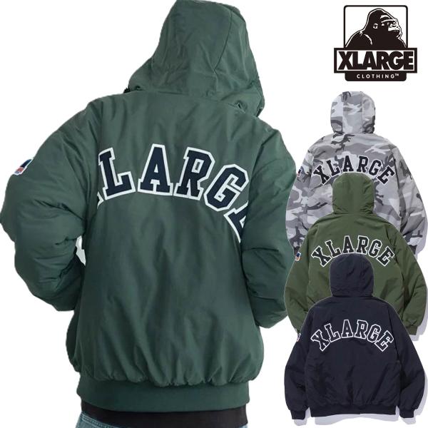 【予約】XLARGE エクストララージ NYLON PUFFER JACKET ナイロンパファージャ...