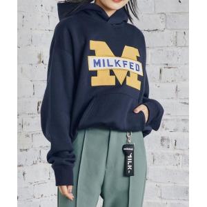 ☆セール SALE☆ ミルクフェド MILKFED. BIG PATCH SWEAT HOODIE ...