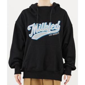 ☆セール SALE☆ ミルクフェド MILKFED. BASEBALL LOGO SWEAT HOO...