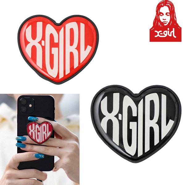 ☆セール SALE☆ エックスガール X-GIRL HEART LOGO SMARTPHONE GR...