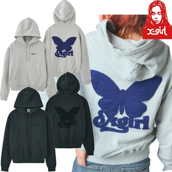 【即発送 最短翌日着】スウェットパーカー BUTTERFLY PATCH SWEAT HOODIE ...