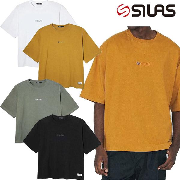 サイラス SILAS LOGO S/S TEE 半袖 Tシャツ 定番ロゴ シンプル 大人 ワンポイン...