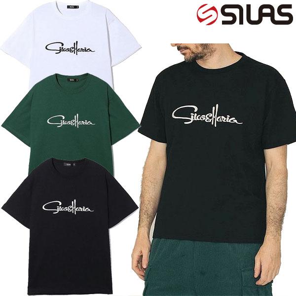 サイラス SILAS SIGNATURE S/S TEE 半袖 Tシャツ シグネイチャー ロゴ ロン...