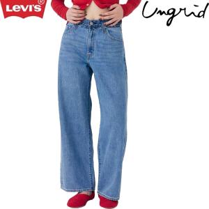 【予約】Ungrid アングリッド レディース Levi's別注 CINCH WIDE LEG REMAKE DENIM 112652480001 ワイドデニム