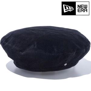 ニューエラ NEW ERA 帽子 キャップ ベレー Beret Corduroy コーデュロイ Metal Flag ブラック 13750957 ユニセックス シンプル 正規品の商品画像