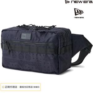 NEW ERA（ニューエラ） バッグ スクエア ウエストバッグ 7L ネイビー