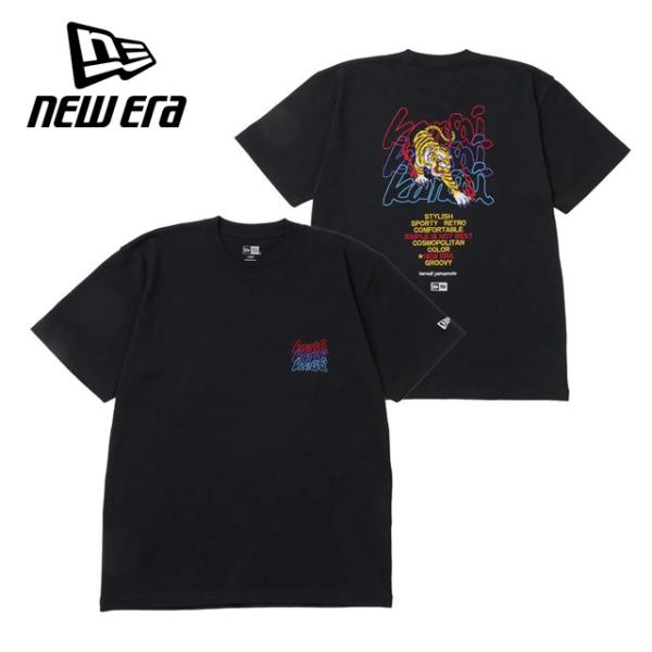 NEW ERA ニューエラ メンズ 半袖 コットン Tシャツ kansai yamamoto 虎 ブ...