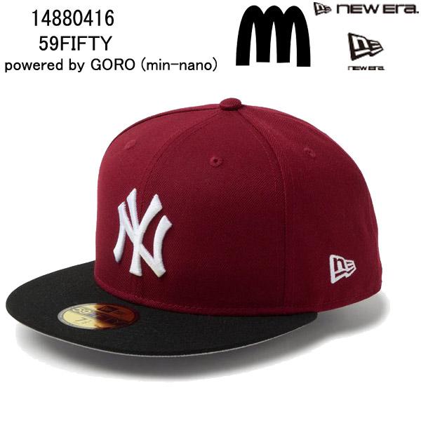 NEW ERA ニューエラ 59FIFTY powered by GORO(min-nano) ヤン...