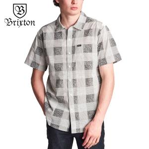 ブリクストン BRIXTON CHARTER PLAID S/S WOVEN 半袖 シャツ チャーター プレイド チェック メンズ ブランド｜faithstore2017