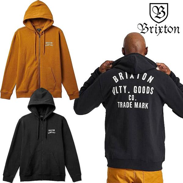 ブリクストン BRIXTON WOODBURN FULL ZIP HOODIE ジップ パーカー フ...