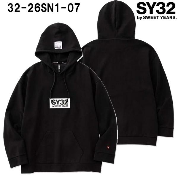 SY32 by SWEET YEARS パーカー メンズ ビッグシルエット プルオーバー フーディ ...