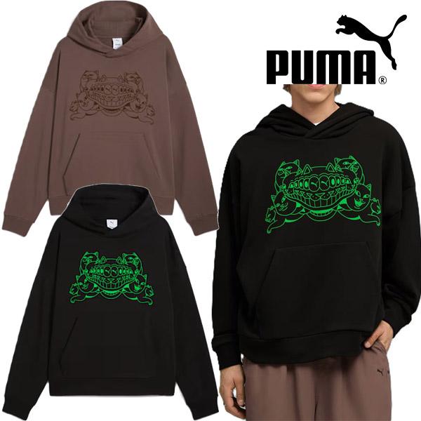 プーマ メンズ パーカー PUMA x RIPNDIP ボクシー グラフィック フーディ 63241...