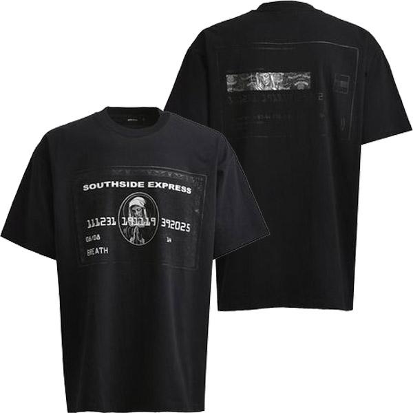 ブレス BREATH BLACK CARD S/S TEE Tシャツ 半袖 ブラックカード ロゴ 箔...