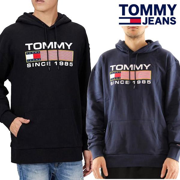 ☆セール SALE☆ トミー ジーンズ TOMMY JEANSアスレチックロゴフーディ REG AT...