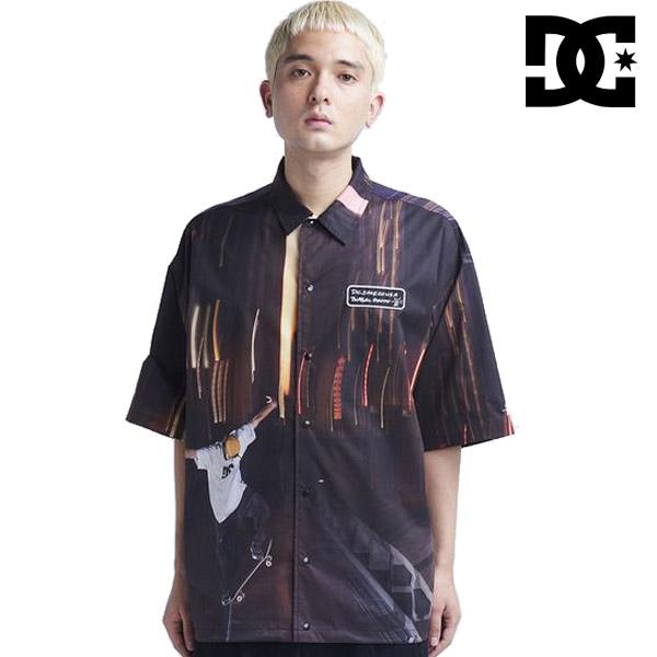 セール DC メンズ 半袖シャツ フォト 総柄 BKL BLABACPHOTO SHIRT dsh2...