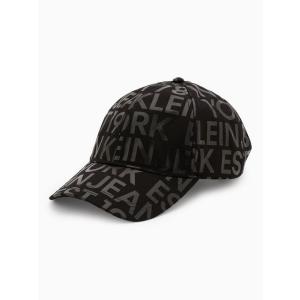 カルバンクラインジーンズ CALVIN KLEIN JEANS オールオーバープリント キャップ 帽...