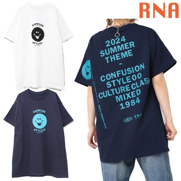 アールエヌエー RNA フェイスプリントT 半袖 オーバーサイズ サイケデリック ダンスミュージック...