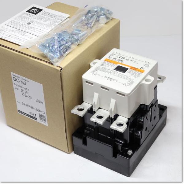富士電機 電磁接触器 SC-N6 AC/DC24V 2a2b