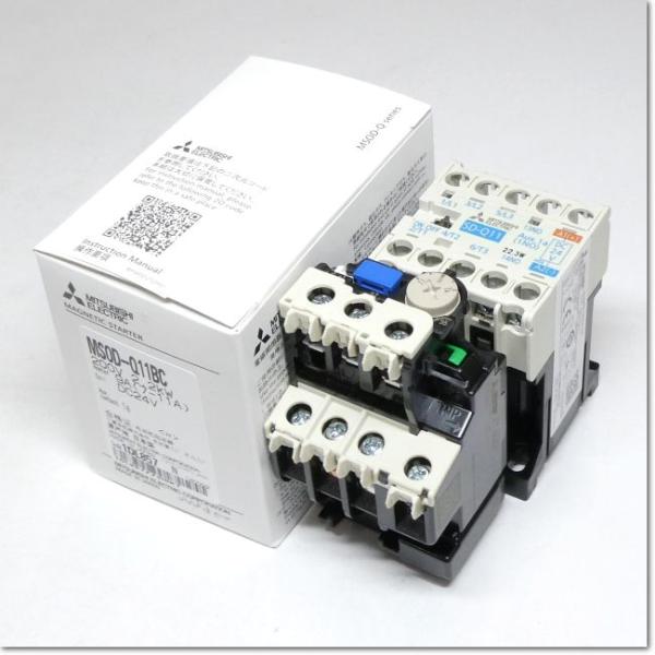 富士電機 電磁開閉器 MSOD-Q11BC DC24V 7-11A 1a 配線合理化端子付き