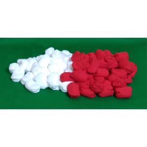 TOEI LIGHT（トーエイライト） ミニ紅白玉 100個1組 紅白100個セット