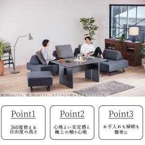 ソファ ソファベッド ソファー 三人掛け 三人...の詳細画像3