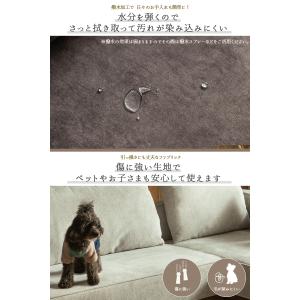 ソファー カウチ コンパクト 傷に強い 引っ掻...の詳細画像5
