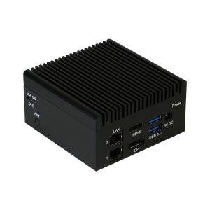 AAEON　Windows 10/Linux/Android OS対応!　ロボット、IoTエッジコントローラ向け　小型PC　Celeron N3350 2Gメモリ 32G eMMC搭載 UPS-GWS01C2F-1232-AC｜famarket