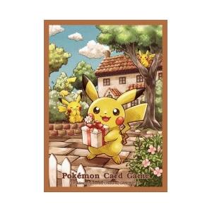 新品】ポケモンカードゲーム デッキシールド ピカチュウ大集合