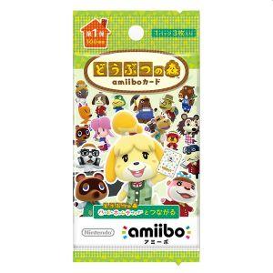 どうぶつの森amiiboカード 第1弾(新品)3パックセット
