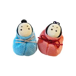 ちりめん細工 ひな祭り ねこのお雛様 #1-275 手作りの和雑貨インテリア