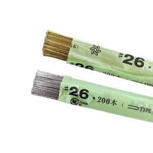 ワイヤー＃22金 銀 72cm(100本) 花材 針金 アートフラワー(造花)の茎
