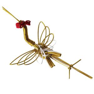 お正月飾り 水引細工 鶴特大 3050-3 祝儀袋にも用いる伝統工芸 迎春