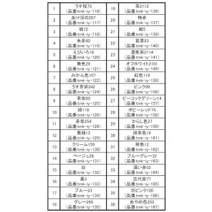 ちりめん 生地 一越 無地 朱赤80 10cm...の詳細画像3