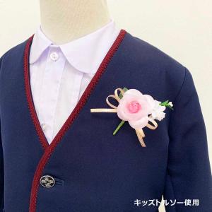 コサージュ バラ1輪 完成品 (1個)の詳細画像2
