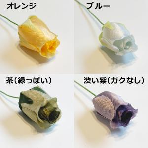 造花 蕾バラ 418 ラッピング フラワー 髪...の詳細画像3