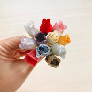 造花 蕾バラ 418 ラッピング フラワー 髪...の詳細画像5