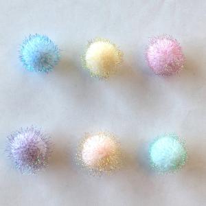 12色展開】 ラメ梵天 ボンボン 10mm 【20個入り】 : 手芸問屋
