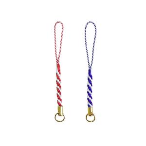 ハローキティ こうのとりキティ 根付けストラップ ピンク＆ブルー