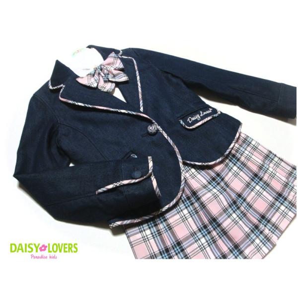 Daisy Lovers Paradise Kids ジャケット スカート ブラウス リボンタイ 4...