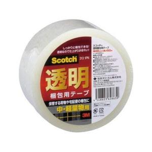 スリーエム スコッチ(R)透明梱包用テープ 3131PN /1-2859-01｜family-seikatsukan-y