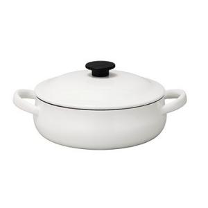 野田琺瑯（noda horo） 両手鍋 NOMAKU(ノマク) キャセロール 24cm