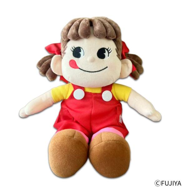 不二家 公式 ペコちゃんぬいぐるみ（peko）ポリエステル 子供 子ども ふわふわ ギフト 癒し ペ...