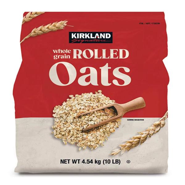 オーツ麦100% オートミール 4.54kg ロールドオーツ カークランドシグネチャー コストコ